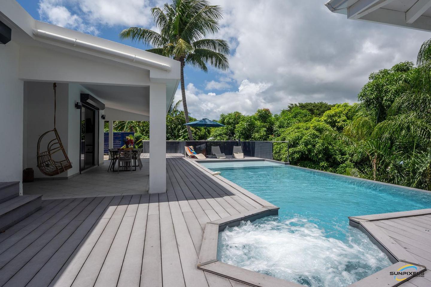 Villa Palm Diamond Jacuzzi & Piscine Prives Le Diamant Exterior foto